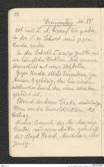 Seite 18, Tagebuch "Willendorf | Grabung 1927" (NHMW-PRAE-BBB-37)